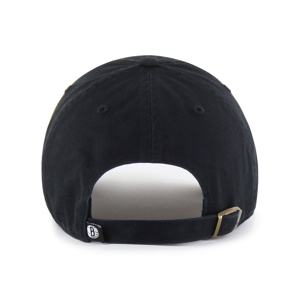  Brooklyn Nets '47 Core Logo Clean Up Adjustable Hat - Black