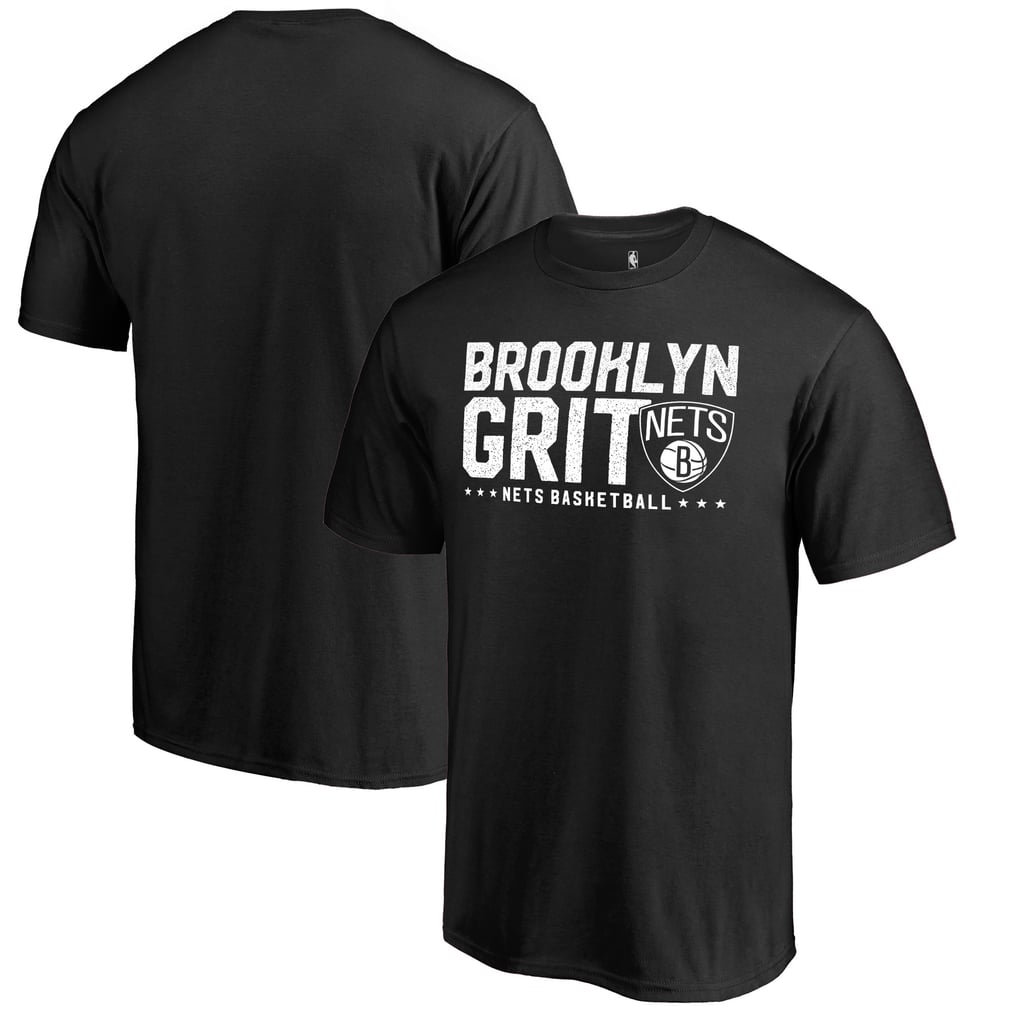 Brooklyn Nets Grit Stack Hometown Collection T-Shirt - Black