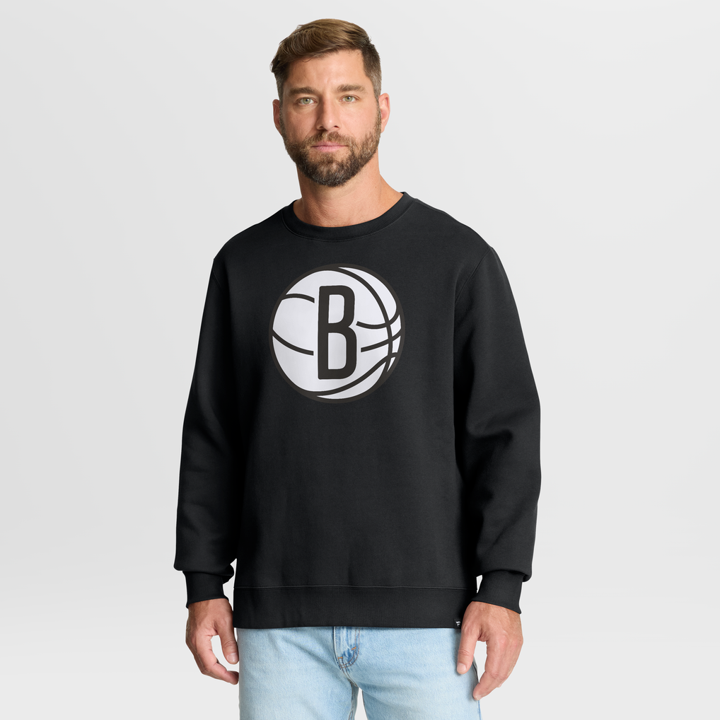 Brooklyn Nets Fanatics Essential Legacy Sweatshirt - Black