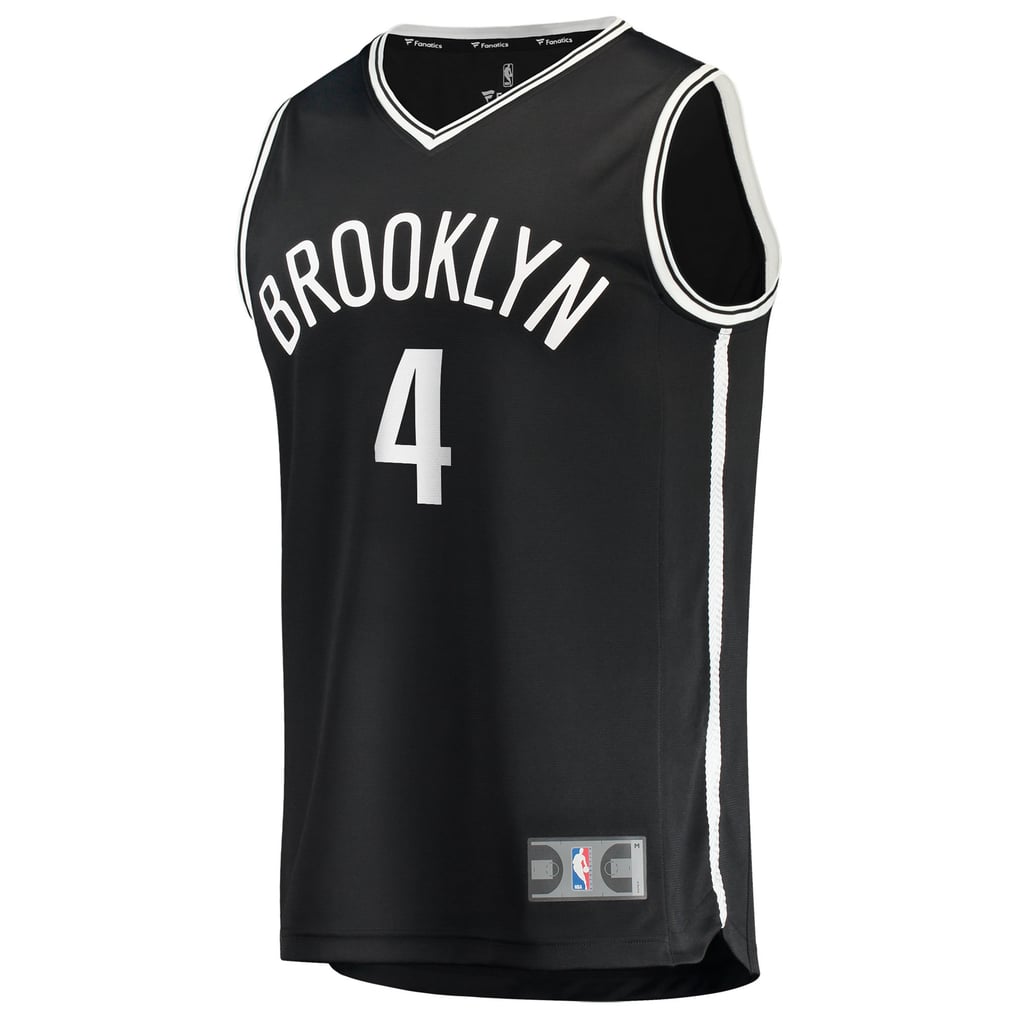 Drake Powell Brooklyn Nets Fanatics Fast Break Replica Jersey - Black - Icon Edition