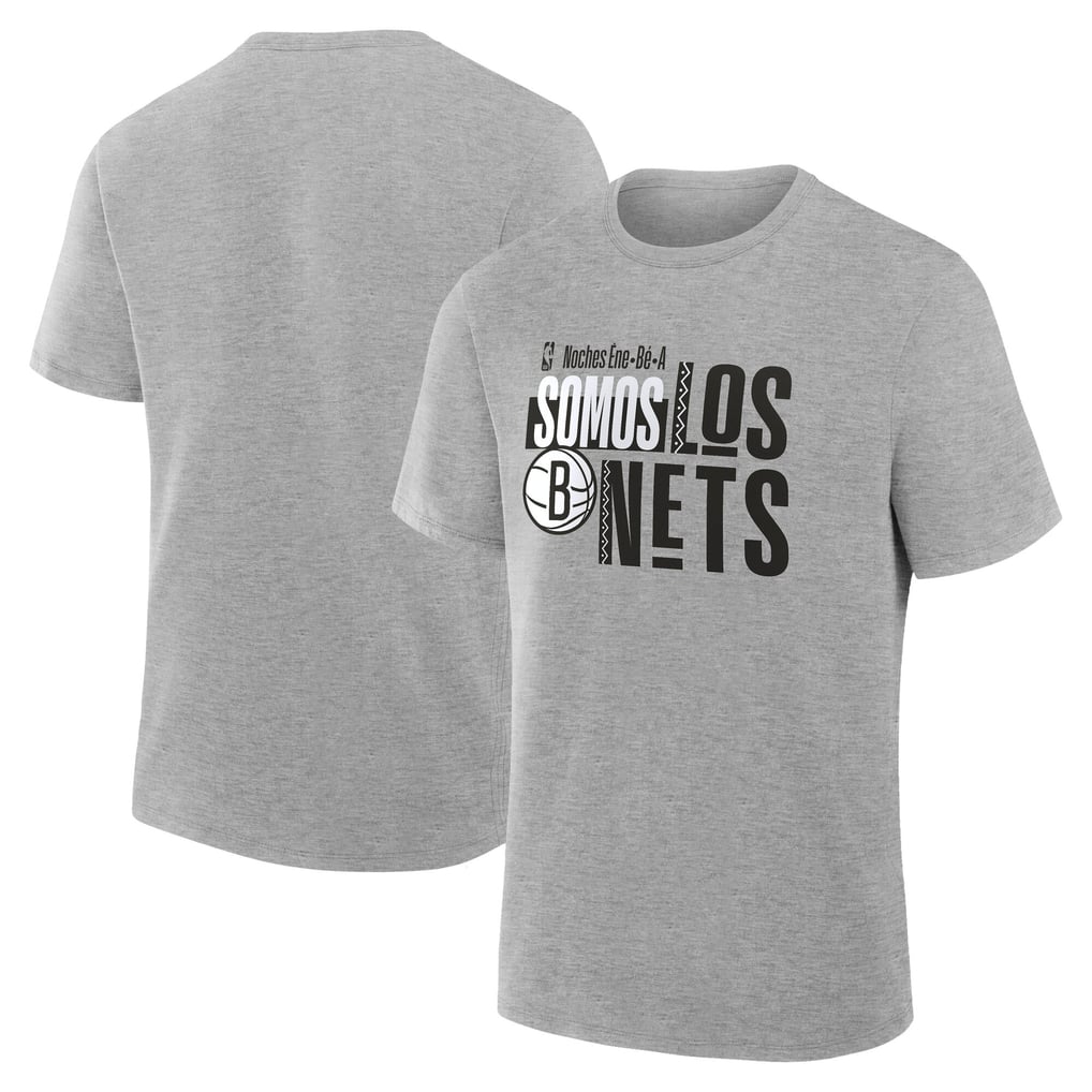 Brooklyn Nets Noches Training T-Shirt - Gray