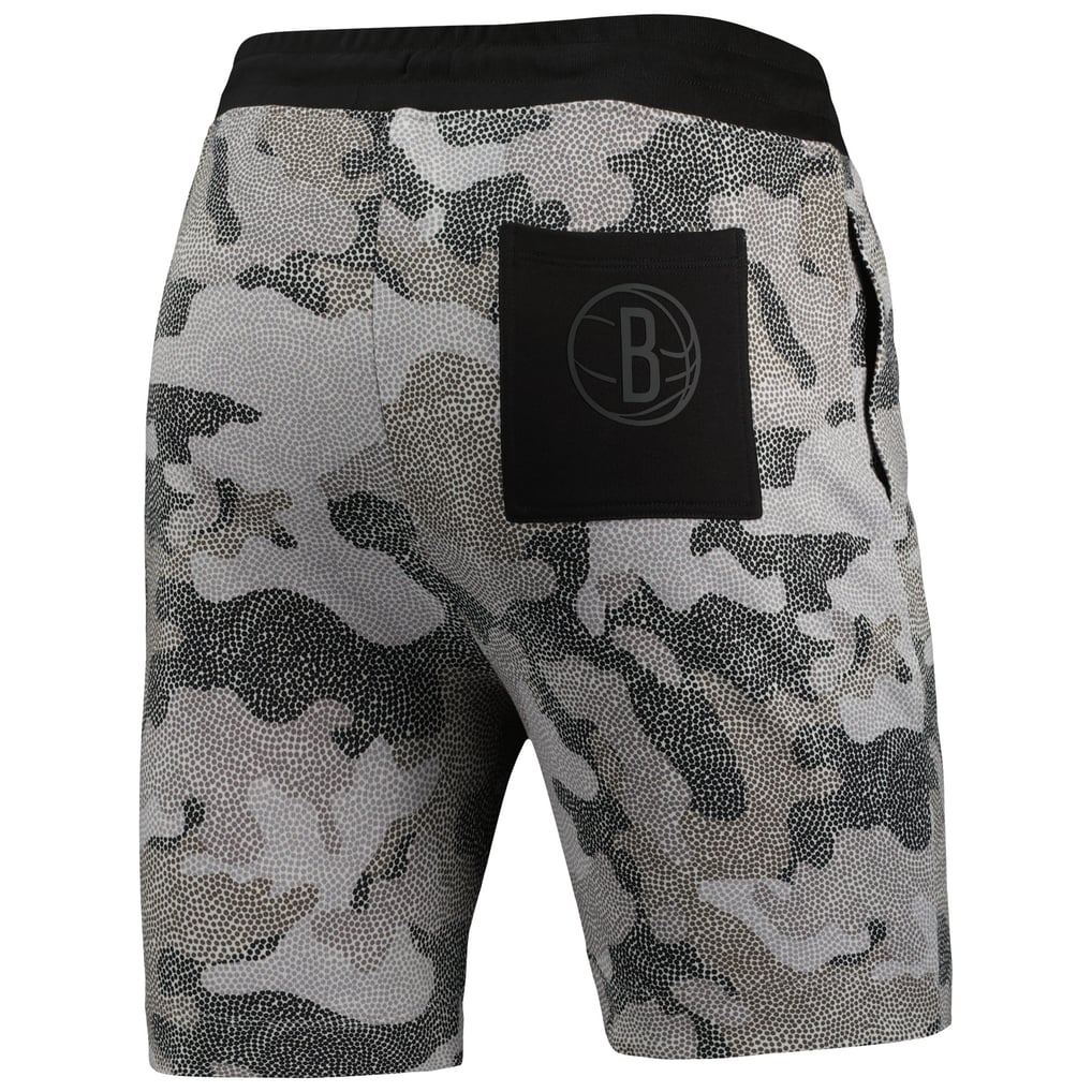 Brooklyn Nets NBA x Hugo Boss Slam Camo Shorts - Black