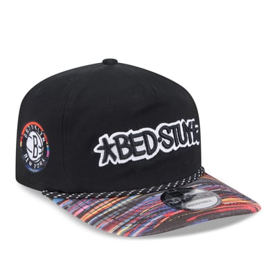 Brooklyn Nets New Era 2025/26 City Edition 19TWENTY Adjustable Hat - Black