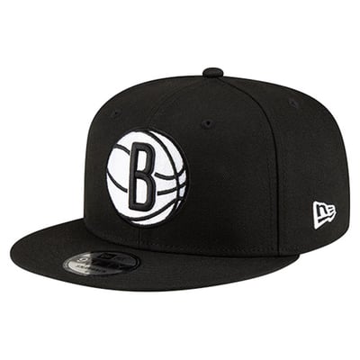  Brooklyn Nets New Era 9FIFTY Snapback Hat - Black