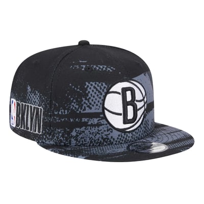 Brooklyn Nets New Era Tip-Off 9FIFTY Snapback Hat - Black