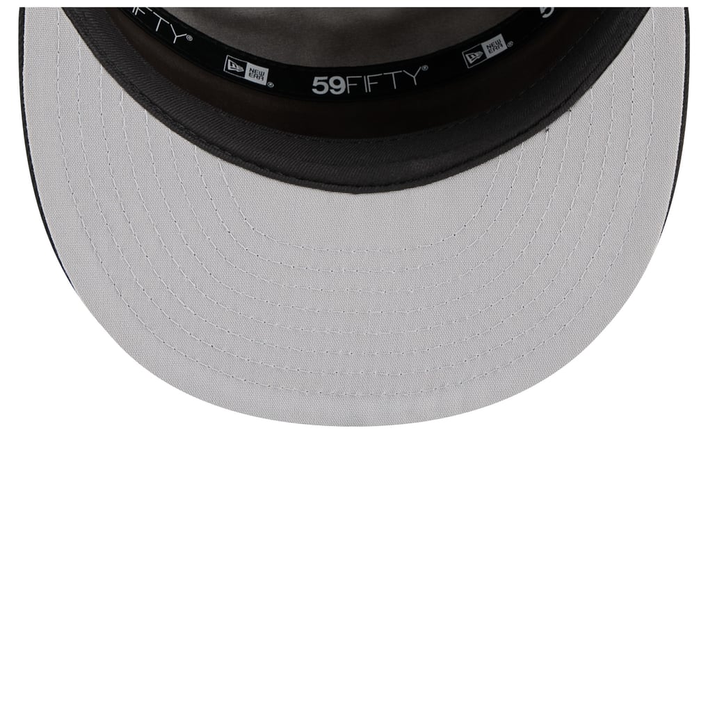  Brooklyn Nets New Era 2025 NBA Tip Off Split Panel 59FIFTY Fitted Hat - White/Black