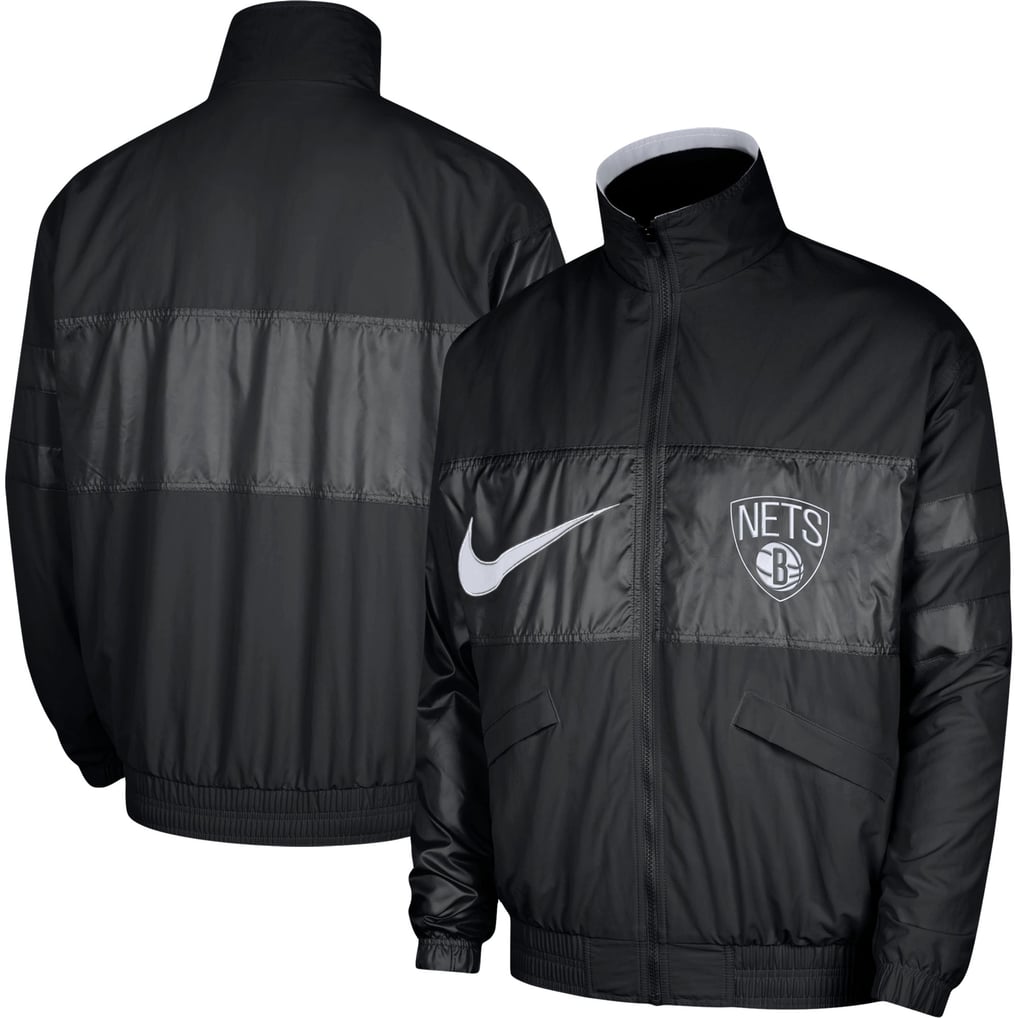 Brooklyn Nets Nike Courtside Versus Capsule Full-Zip Jacket - Black