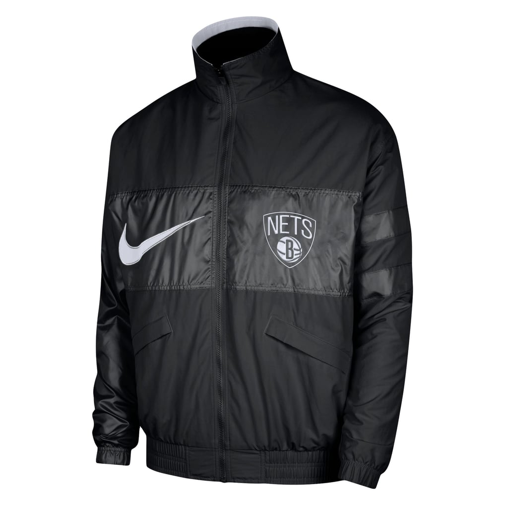 Brooklyn Nets Nike Courtside Versus Capsule Full-Zip Jacket - Black