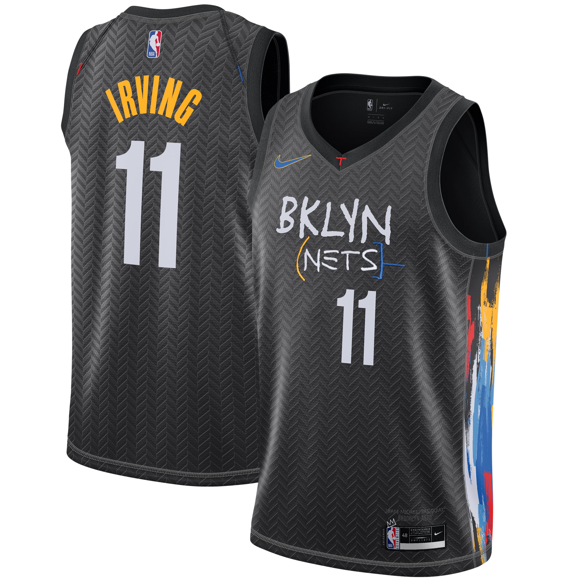 Kyrie Irving Brooklyn Nets Nike 2020/21 Swingman Player Jersey
