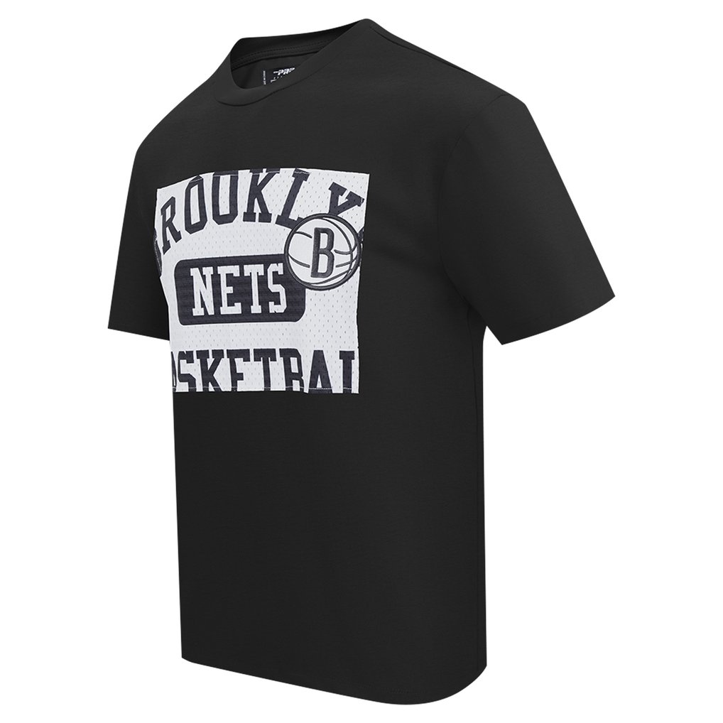 Brooklyn Nets Pro Standard Made To Play Drop Shoulder T-Shirt - Black