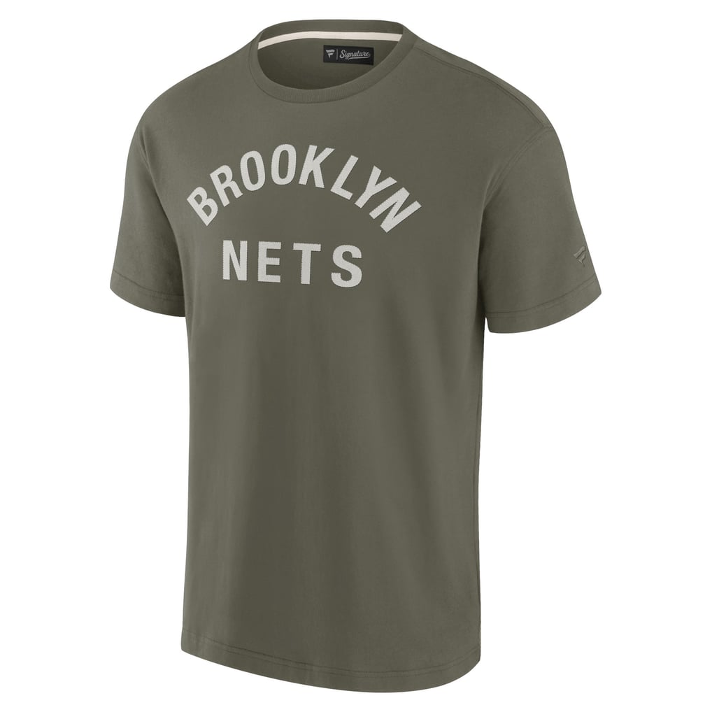 Brooklyn Nets Fanatics Unisex Elements Super Soft Short Sleeve T-Shirt - Olive