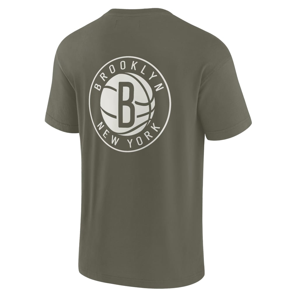 Brooklyn Nets Fanatics Unisex Elements Super Soft Short Sleeve T-Shirt - Olive
