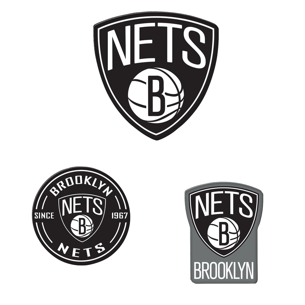  Brooklyn Nets WinCraft 3-Pack Premium Fridge Magnet Set