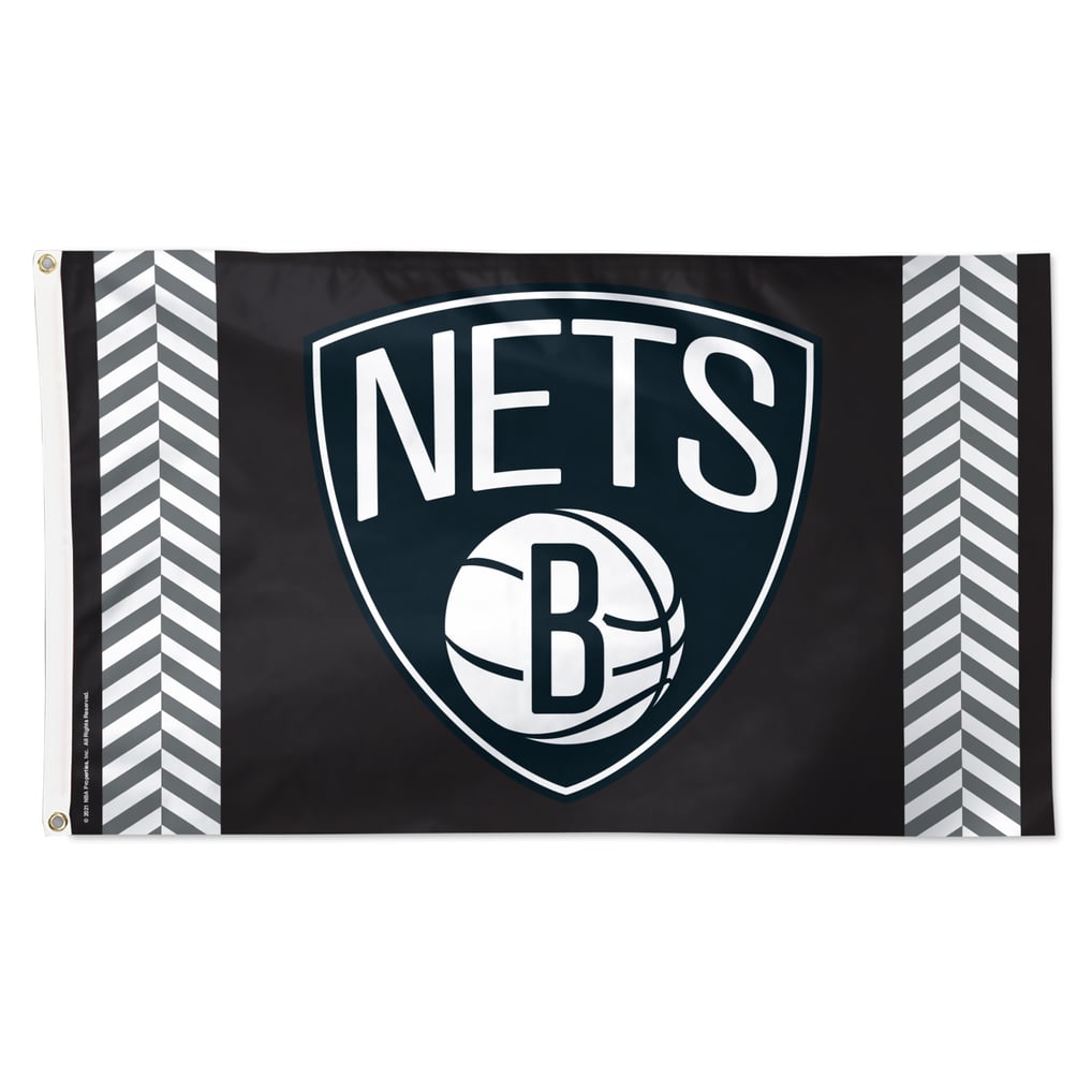 Brooklyn Nets WinCraft 3' x 5' Vertical Stripe Deluxe Single-Sided Flag