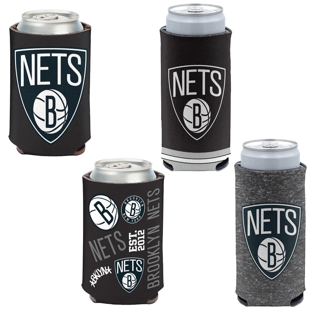 Brooklyn Nets WinCraft 4-Pack 12oz. Can & Slim Can Cooler Set