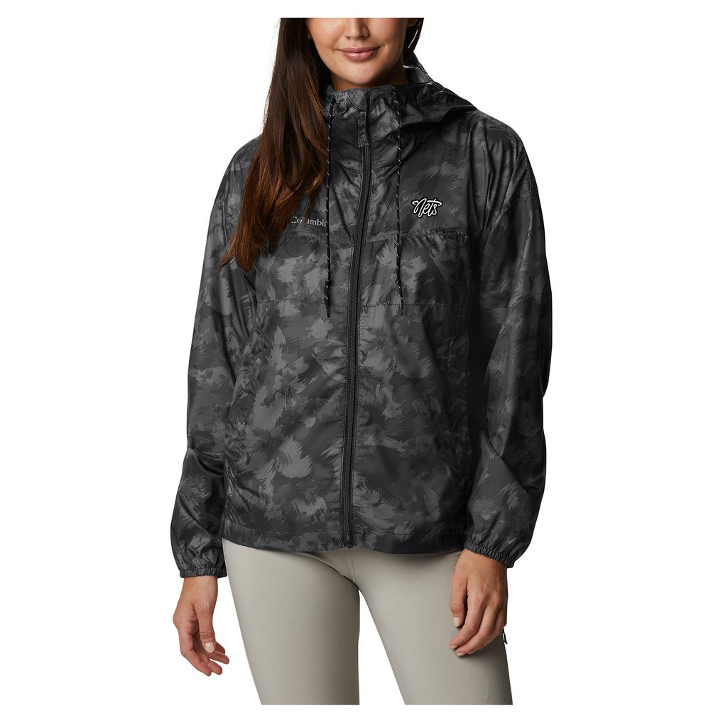 Brooklyn Nets Columbia Women's Flash Challenger II Omni-Shade Full-Zip Windbreaker Jacket - Black