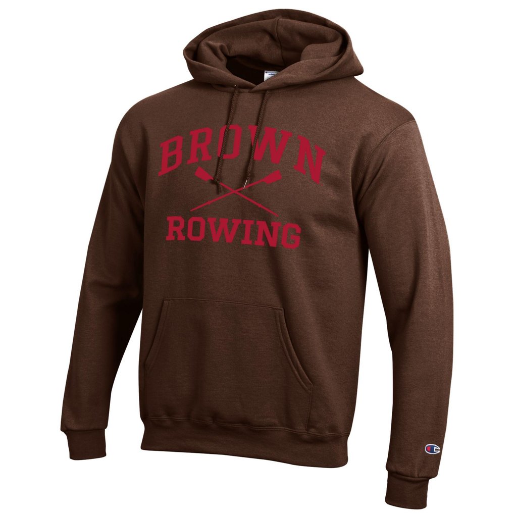 Brown Bears Champion Rowing Eco Powerblend Pullover Hoodie – Brown