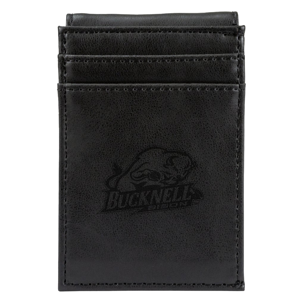 Bucknell Bison Front Pocket Wallet - Black