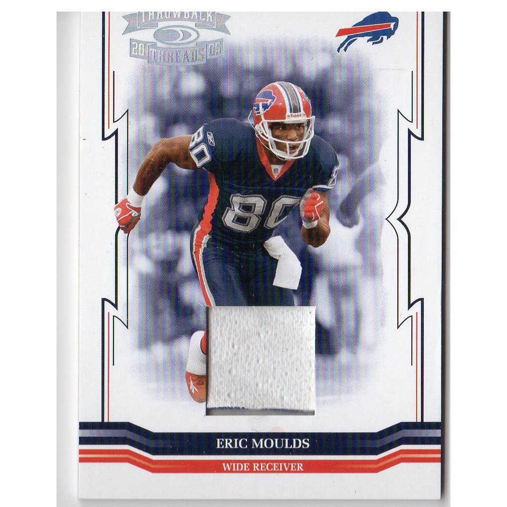 2005 Throwback Threads Jerseys Prime #15 Eric Moulds