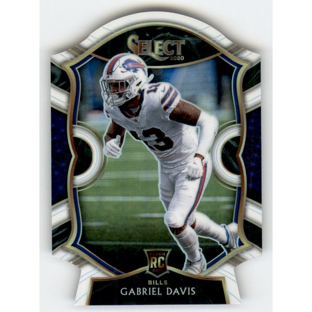2020 Select Prizm White Die Cut #82 Gabriel Davis