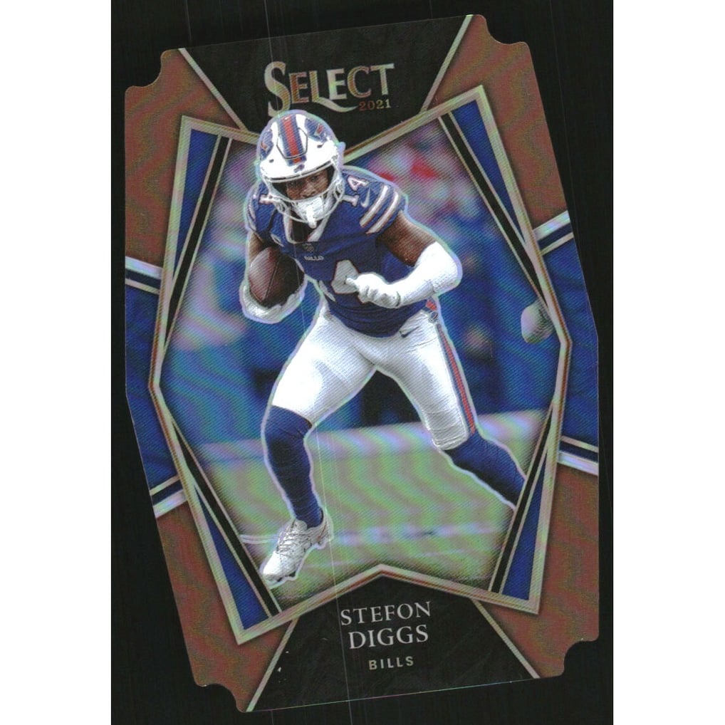 2021 Select Prizm Copper Die Cut #106 Stefon Diggs