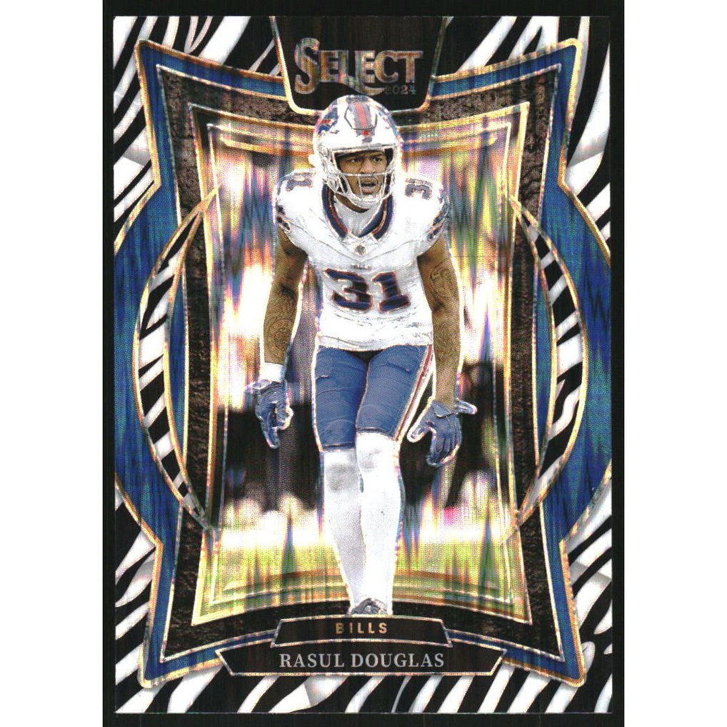 2024 Select Prizm Zebra Shock #89 Rasul Douglas