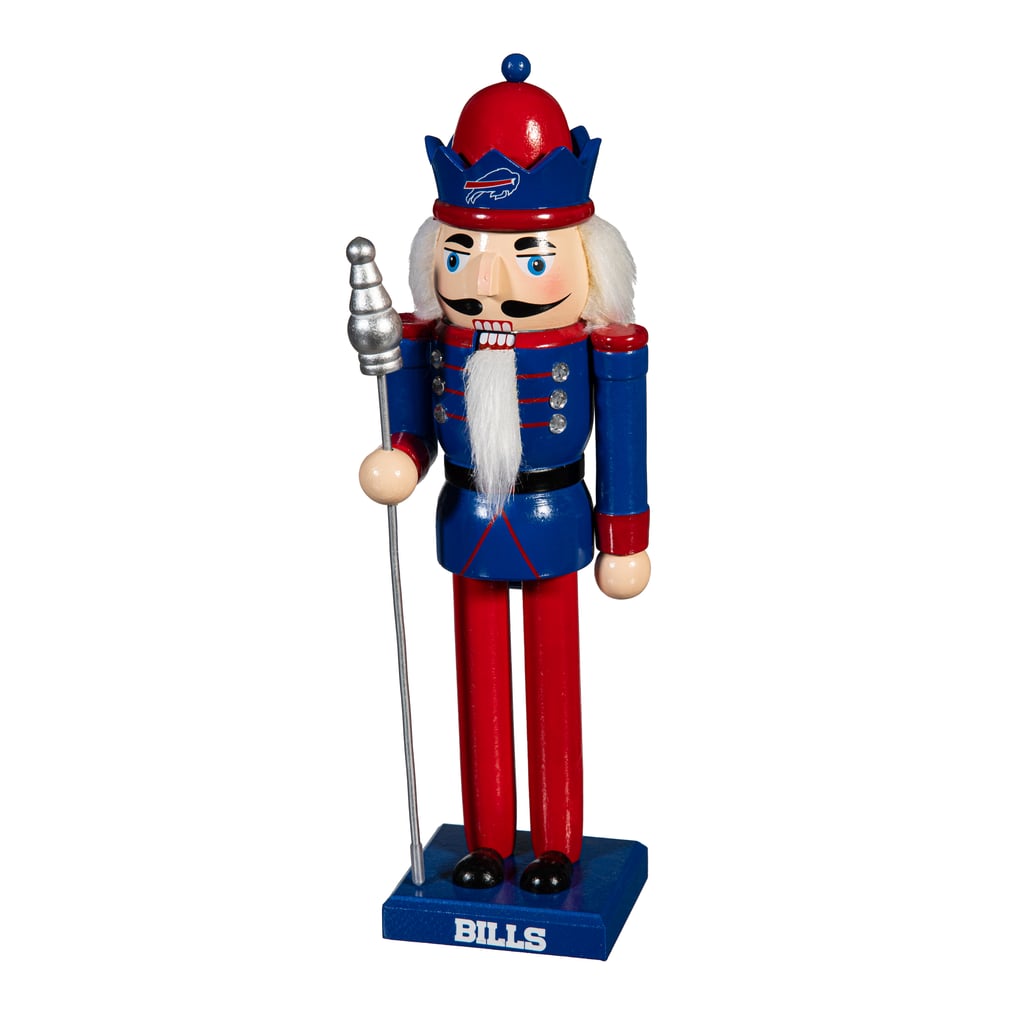 Buffalo Bills 12" Wooden Nutcracker Statue