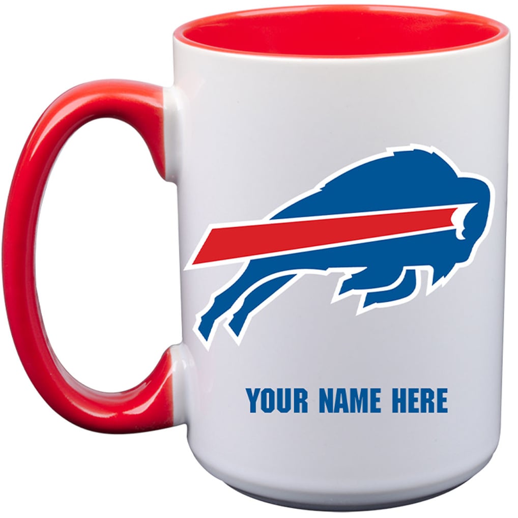 Buffalo Bills 15oz. Personalized Ceramic Mug