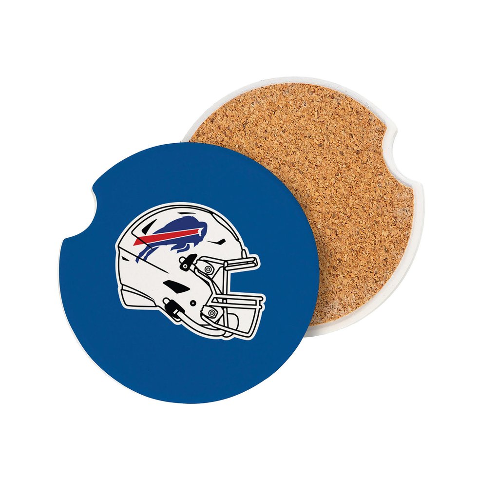 Buffalo Bills Ceramic Car Coaster Four-Piece Set