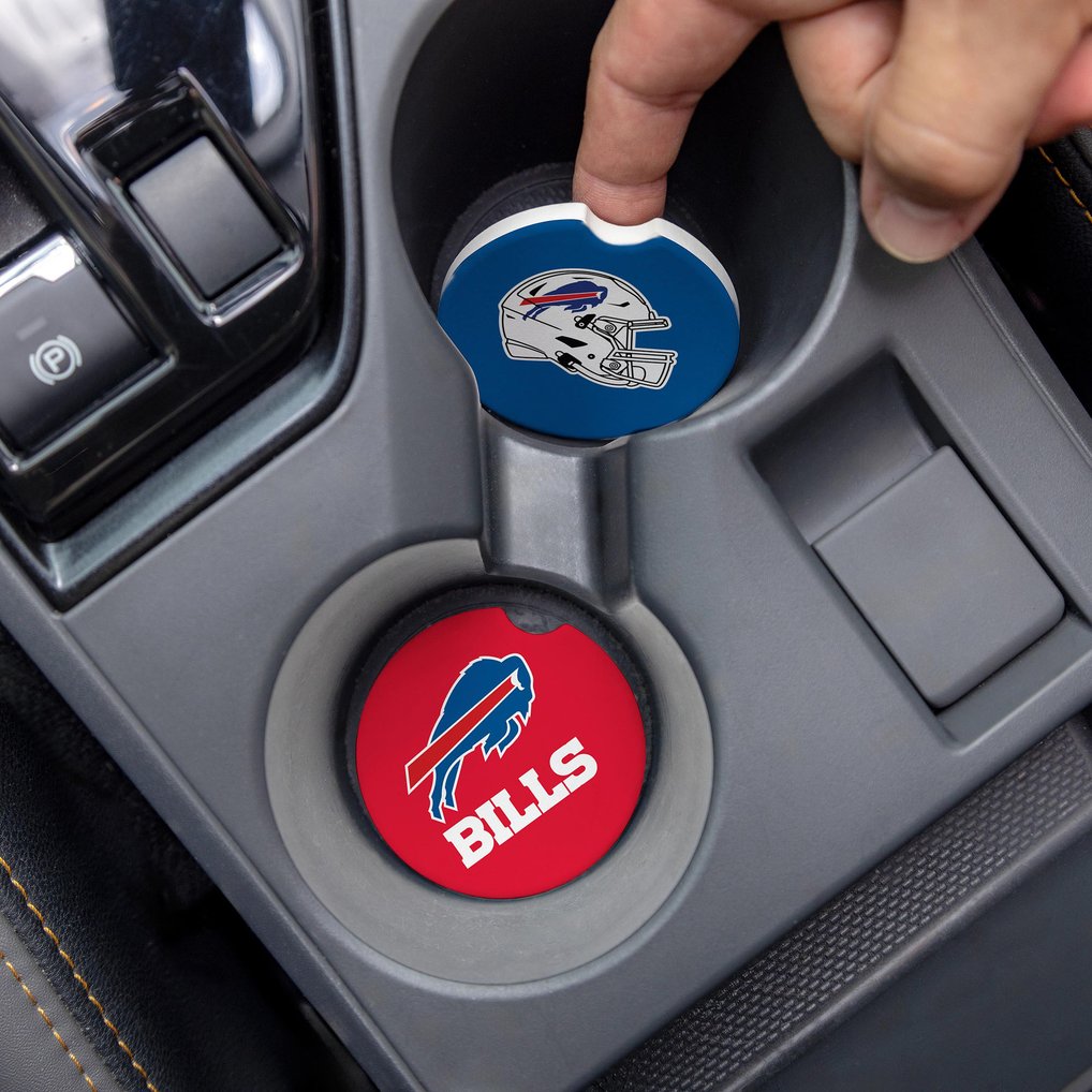 Buffalo Bills Ceramic Car Coaster Four-Piece Set