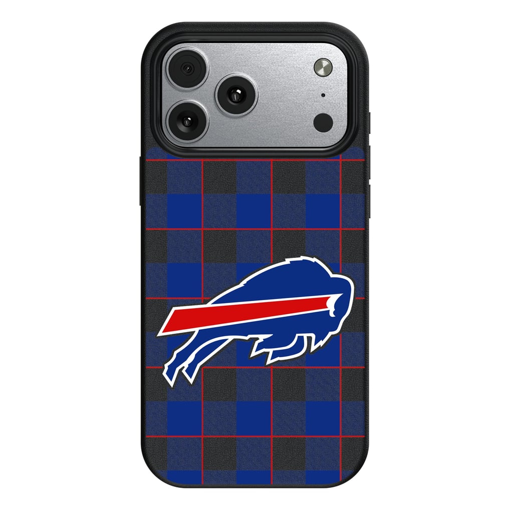 Buffalo Bills Keyscaper Plaid Magnetic Bump iPhone Case
