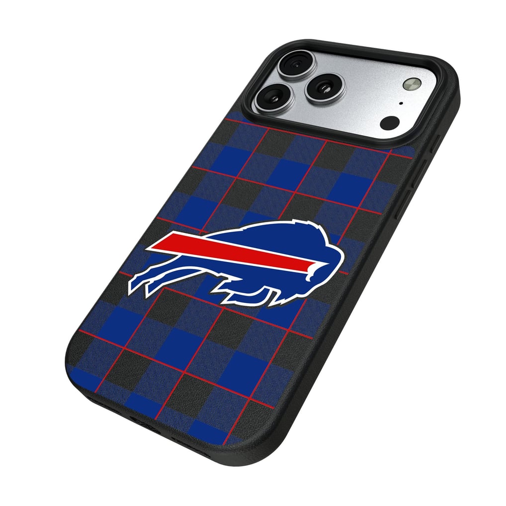 Buffalo Bills Keyscaper Plaid Magnetic Bump iPhone Case