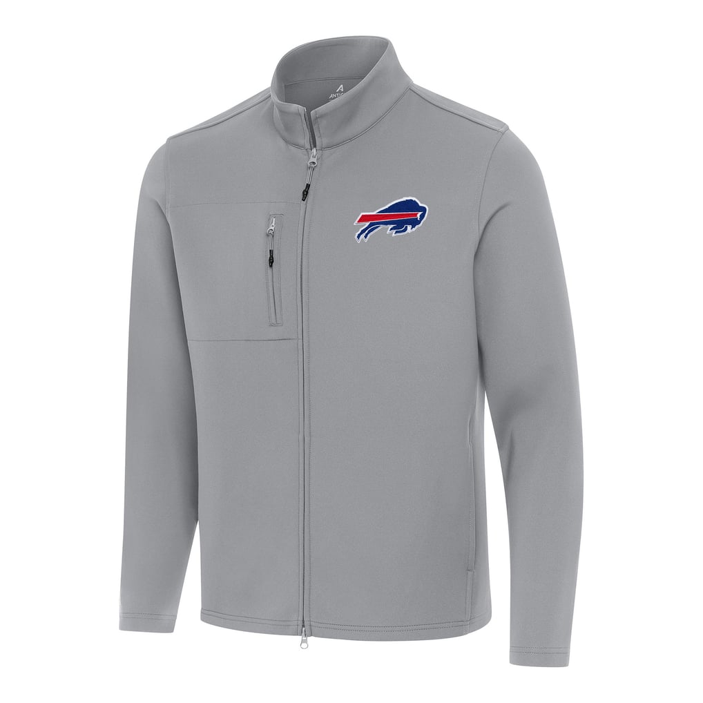 Buffalo Bills Antigua Objection Full-Zip Jacket - Gray