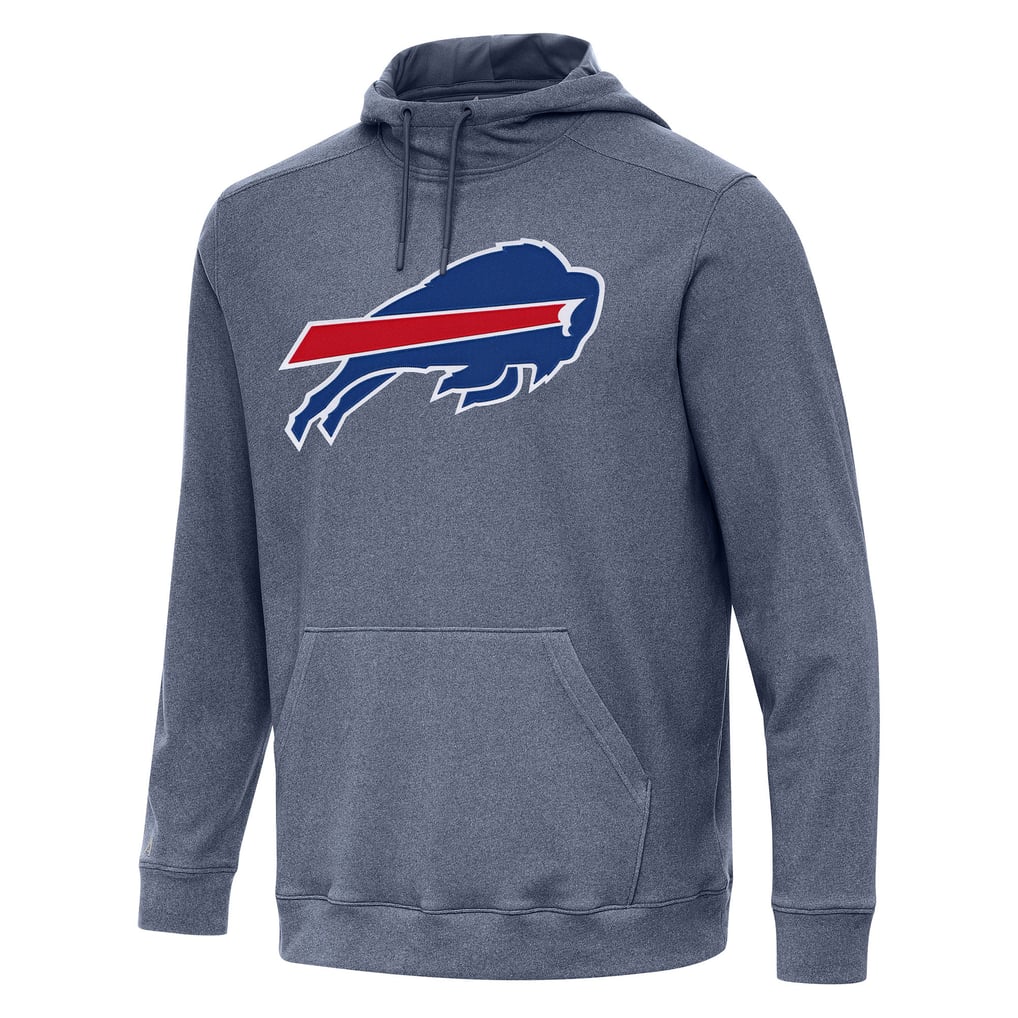 Buffalo Bills Antigua Cloud Pullover Hoodie - Heather Navy