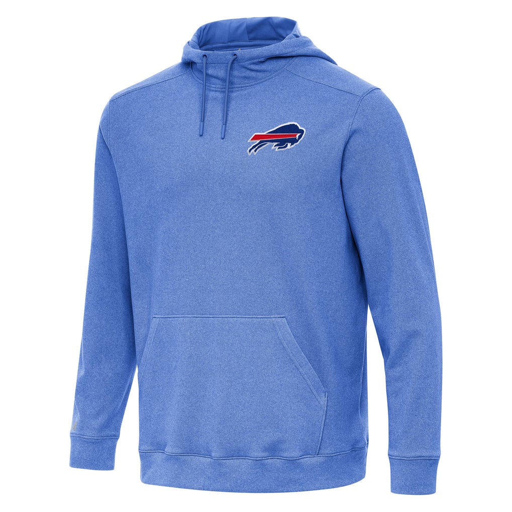 Buffalo Bills Antigua Cloud Pullover Hoodie - Heather Royal