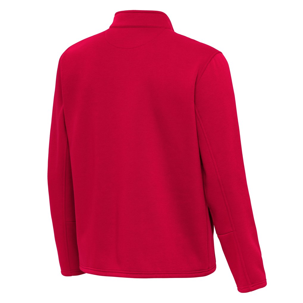 Buffalo Bills Antigua Twist Quarter-Zip Pullover Jacket - Red