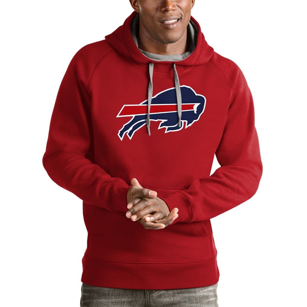 Buffalo Bills Antigua Victory Pullover Hoodie - Red