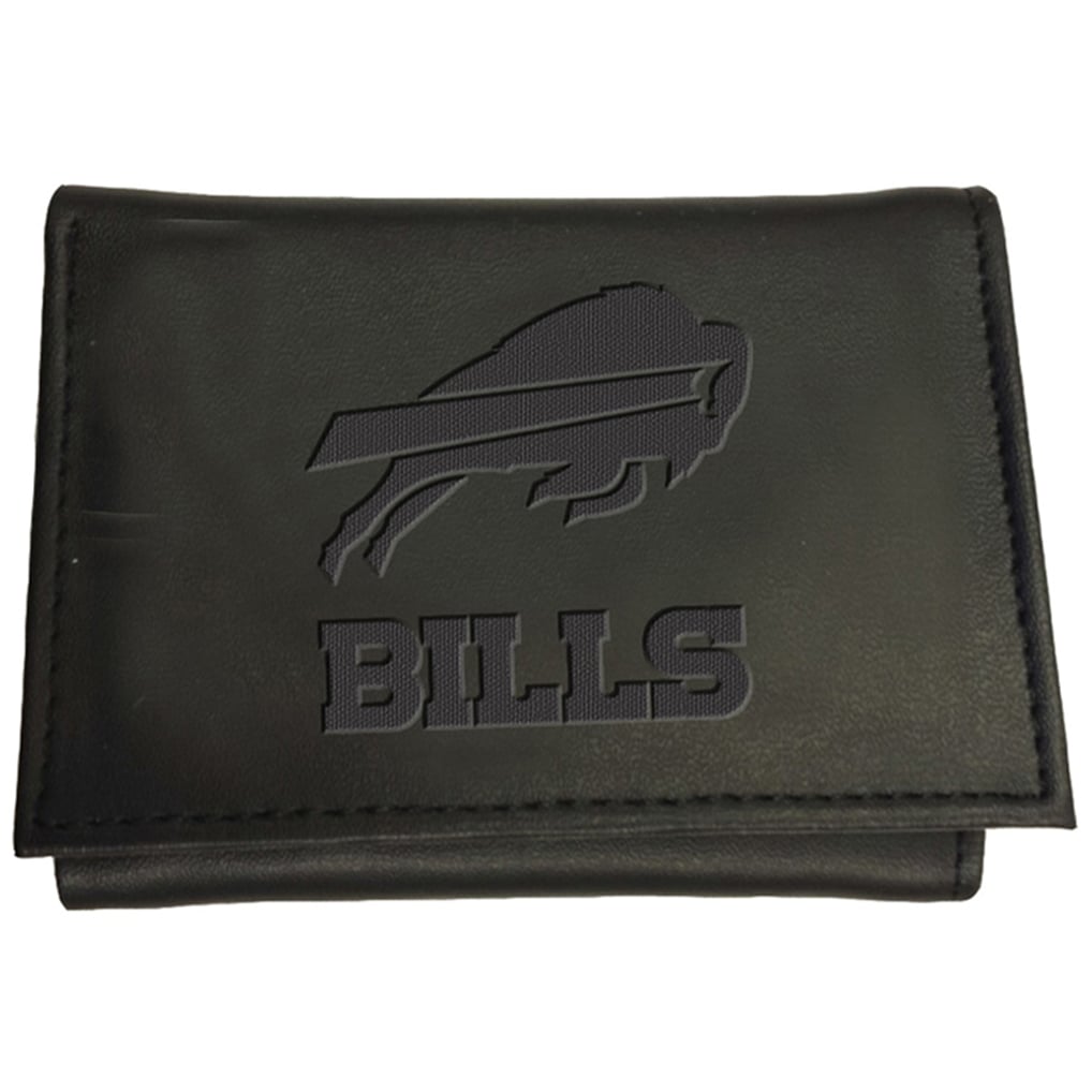 Buffalo Bills Hybrid Tri-Fold Wallet - Black