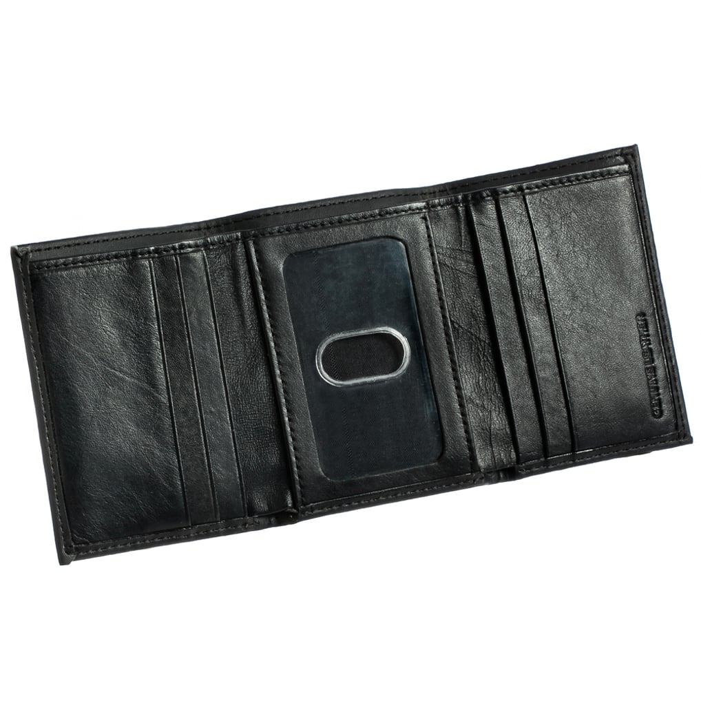 Buffalo Bills Hybrid Tri-Fold Wallet - Black