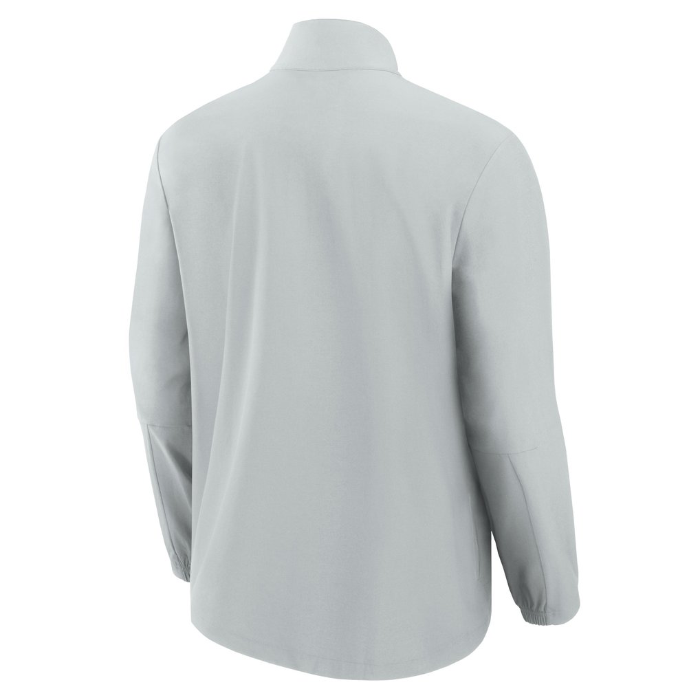 Buffalo Bills Fanatics Front Office Micro Tonal Lightweight Full-Zip Jacket - Gray