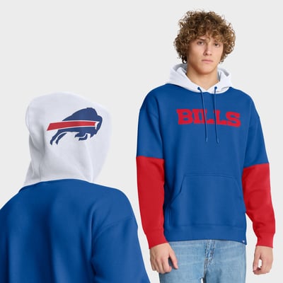 Buffalo Bills Fanatics Helmet Pullover Hoodie - Royal