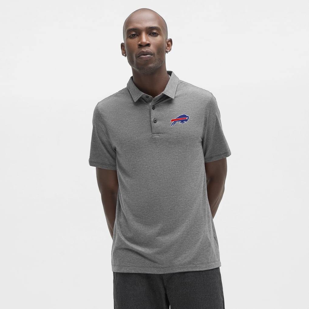 Buffalo Bills lululemon Evolution Polo - Heather Black