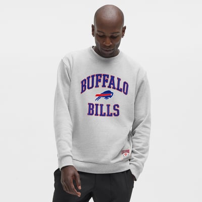 Buffalo Bills lululemon Steady State Sweatshirt - Heathered Silver Drop