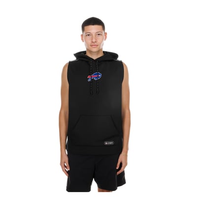  Buffalo Bills New Era Combine Authentic Sleeveless Hoodie - Black