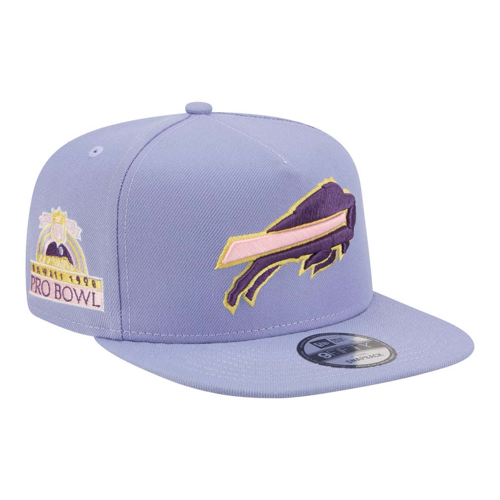  Buffalo Bills New Era Bloom A-Frame 9FIFTY Snapback Hat - Lavender