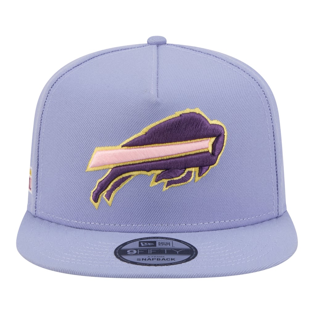  Buffalo Bills New Era Bloom A-Frame 9FIFTY Snapback Hat - Lavender