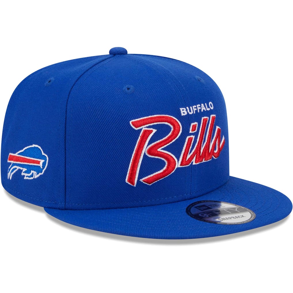 Buffalo Bills New Era Main Script 9FIFTY Snapback Hat - Royal