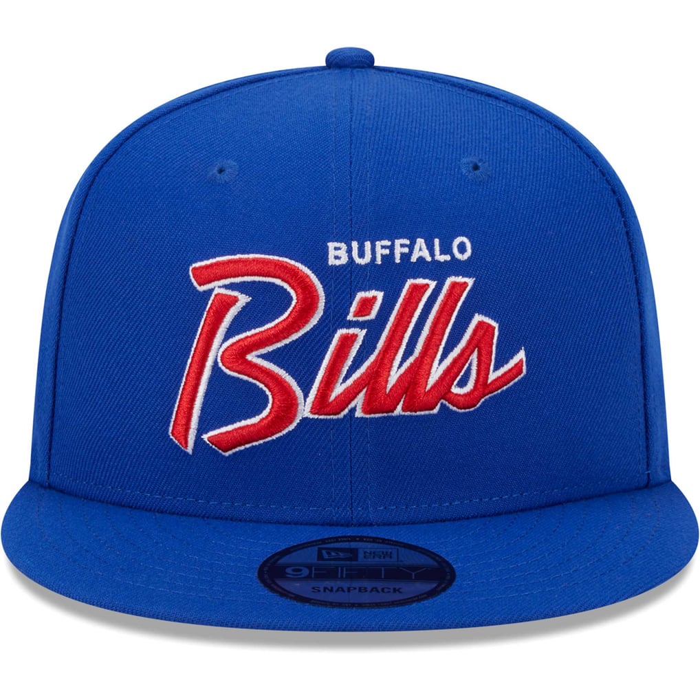 Buffalo Bills New Era Main Script 9FIFTY Snapback Hat - Royal