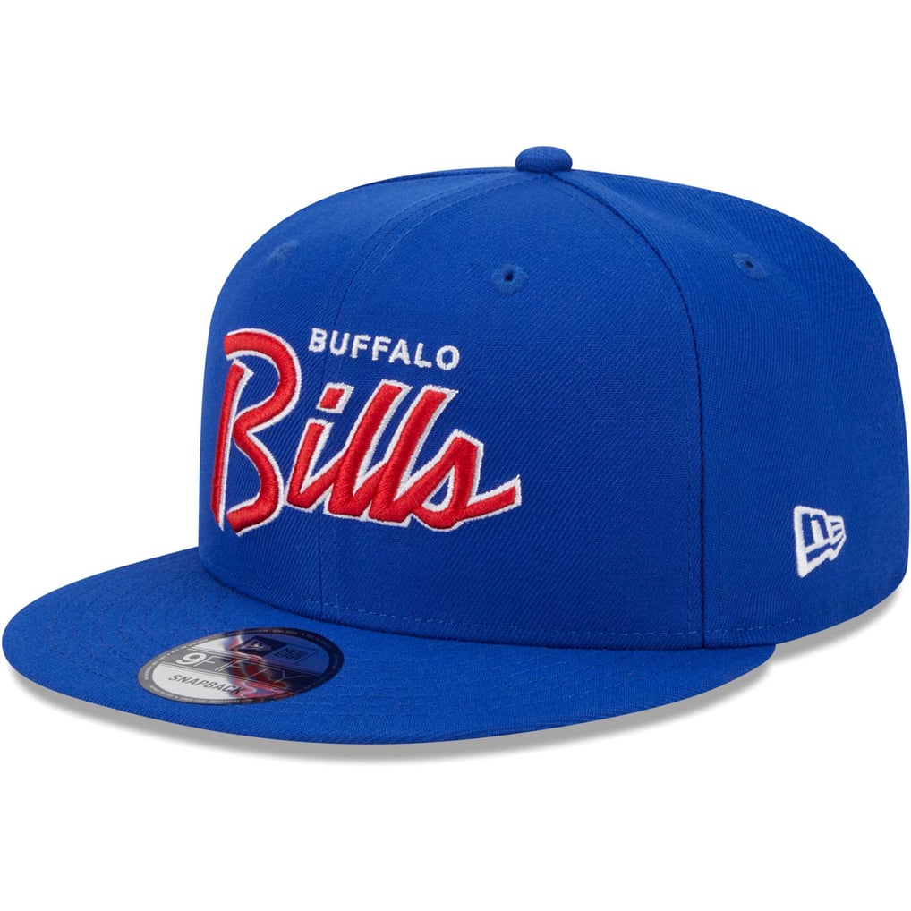 Buffalo Bills New Era Main Script 9FIFTY Snapback Hat - Royal