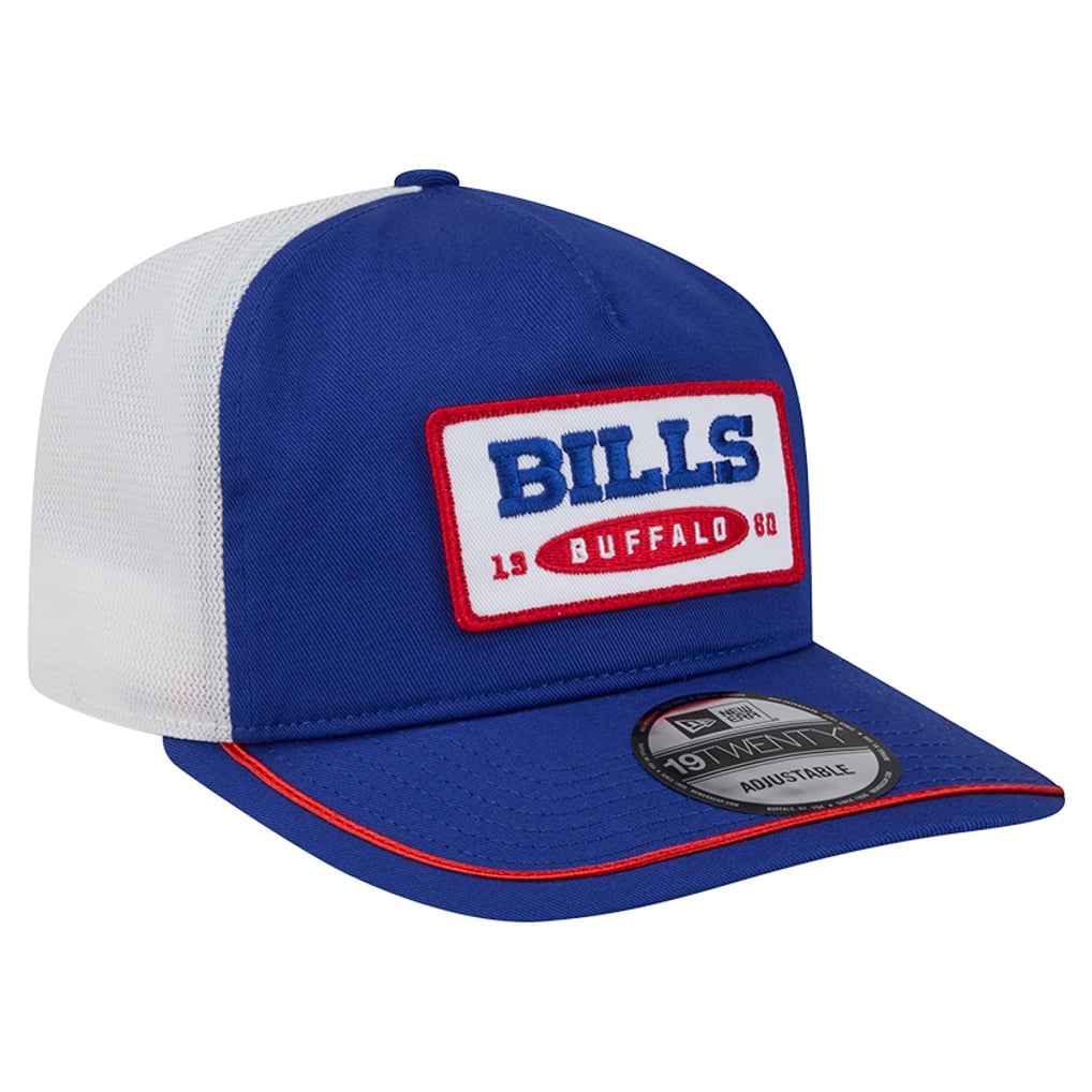 Buffalo Bills New Era Patch 19TWENTY Adjustable Hat - Royal/White